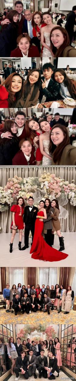“娱圈证王”卫诗雅官宣和男友结婚，霍汶希携英皇艺人纷纷祝福 
